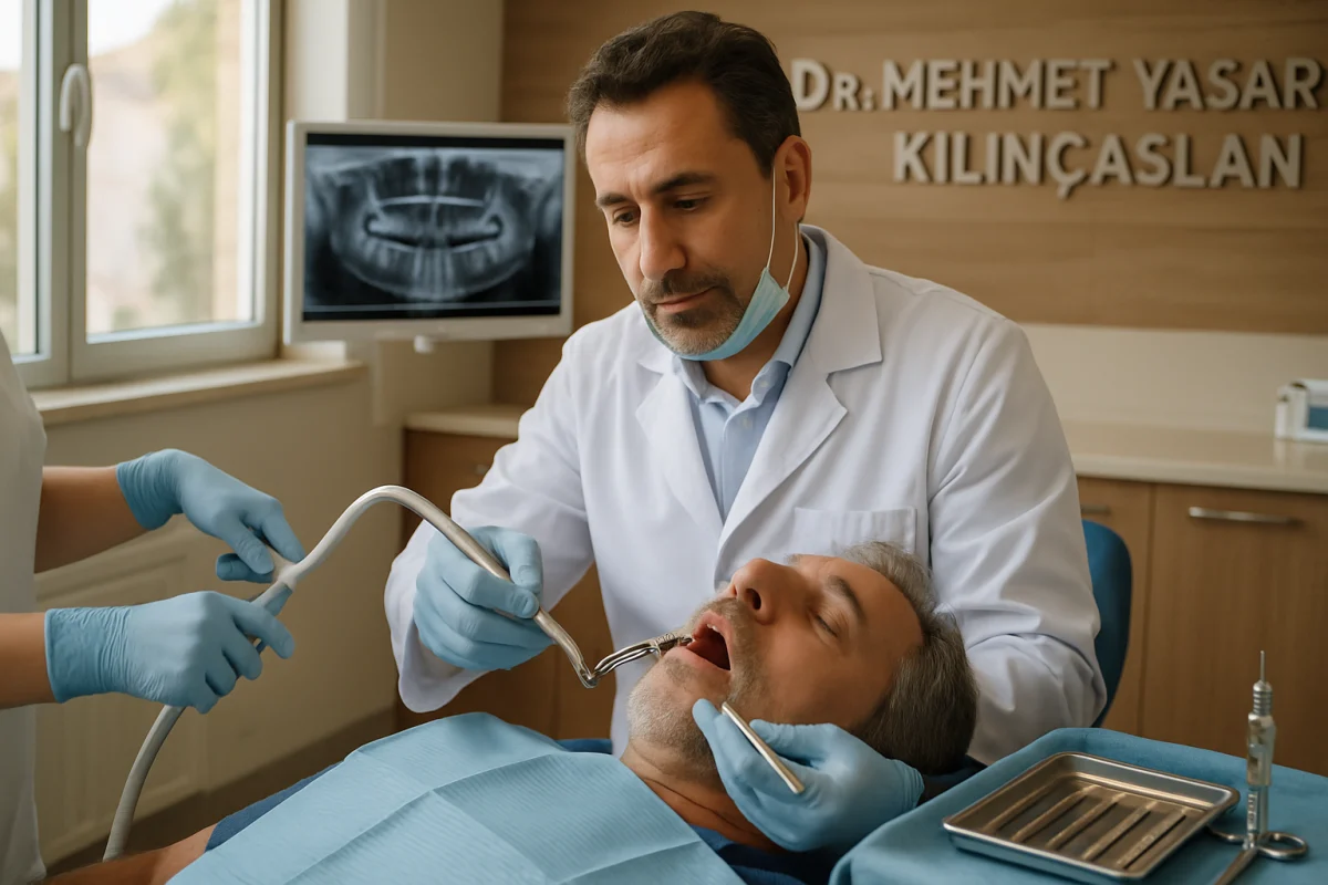 Uşak 20 Yaş Diş Çekimi Kılınçaslan Dental Uşak tedavi planlaması