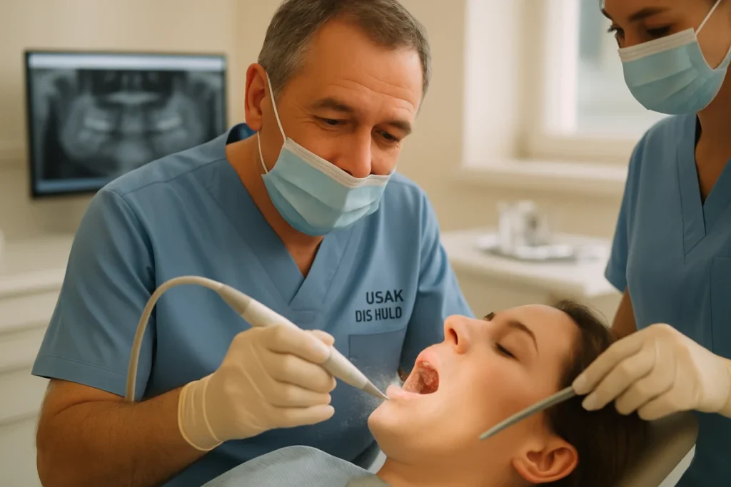 Uşak’ta Diş Taşı Temizliği: Sağlıklı Diş Eti İçin Gerekenler – Uşak Diş Kliniği